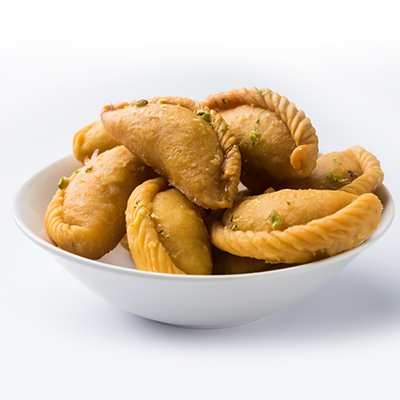 "Gujiya - 1kg (Anand Sweets) Rajahmundry Exclusives - Click here to View more details about this Product